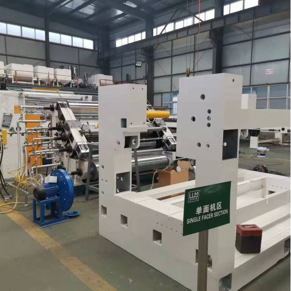 High Speed 3/5/7 Ply Corrugated Cardboard Making Machine Hydraulic Driven