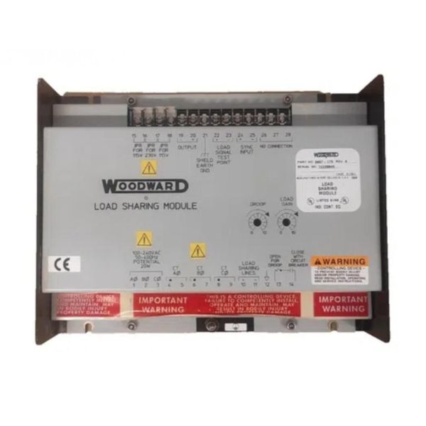 Woodward MRU311DM Triple Modular Redundant Overspeed Protection Module with SIL-2 Certification and 2ms Control Cycle