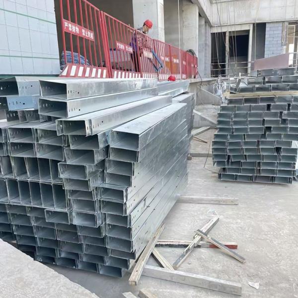 3m-6m Hot Dip Galvanised Cable Tray For Optimal Cable Protection And Ventilation Or Perforation Groove