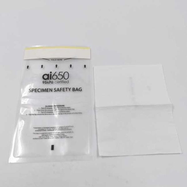 Индивидуальная сумка для транспортировки образцов PE Biological 95kPa