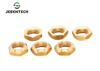 CNC Machining Knurled All Metal Lock Nut For Drilling Equipment OEM / ODM Available