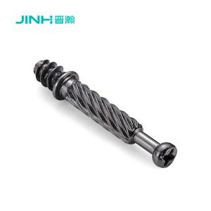 Jh-2167 Steel Minifix Spreading Bolts 40mm Cabinet Fittings For Rta Furniture