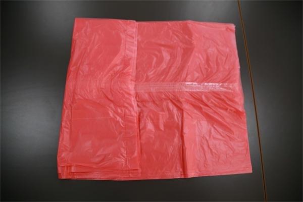 Red Green Color Water Soluble Laundry Bags Dissolve Sacks For Hotel / Hospital Use