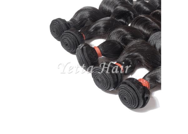 12 - 30 Lace Frontal Closure Grade 8A Virgin Hair Loose Wave With Clean