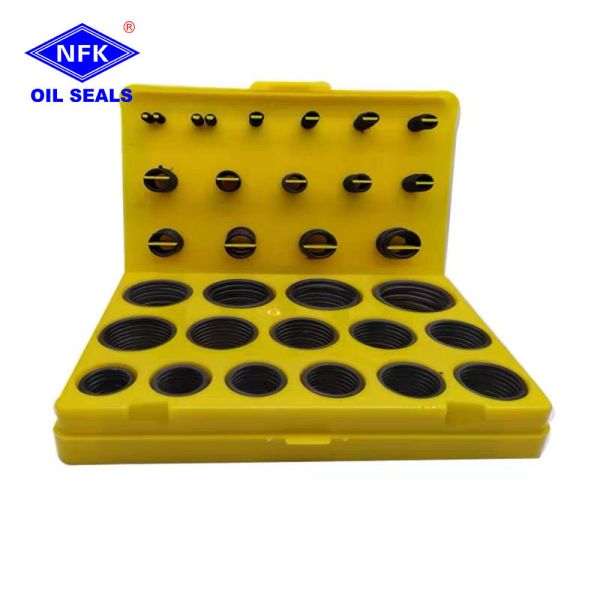 AS 568 Standard Series 506 Pieces Green Color Box O-Ring  Control Valve Seal Kit O Ring Kit Repair Kit