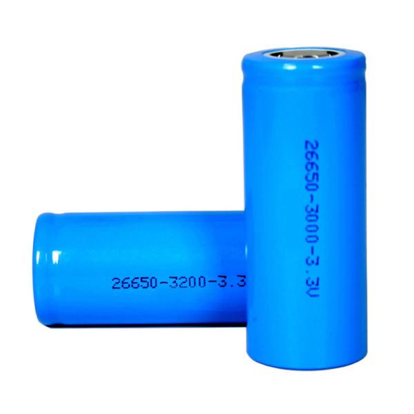 ferro do lítio das células de bateria de 3.2v 3000mAh LiFePO4 para fosfatar baterias solares