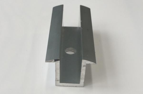 O moinho terminado/anodizou a braçadeira meados de solar dos sistemas picovolt da montagem do telhado 6063-T5/6060-T5
