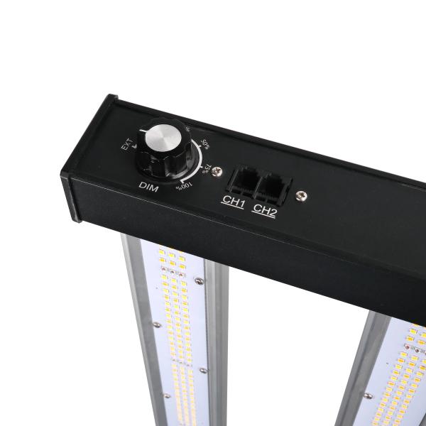 640W grow bars 0-10Volt Dimming RJ45 Channel 6 bars grow light for indoors or greenhouse medical plants cultivation