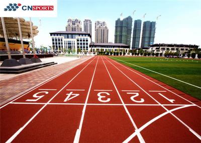 Sports Center Synthetic Running Track Red Stadium Running Track