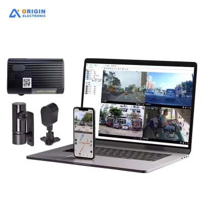 4 Channel 1080P HD Car Dash Camera Business Asset GPS Tracking Device