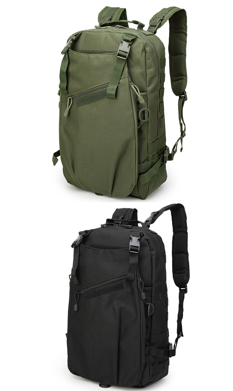 Полиэстерная подкладка 45L вместимость на открытом воздухе Пешеходные поездки рюкзак с внутренним отсеком