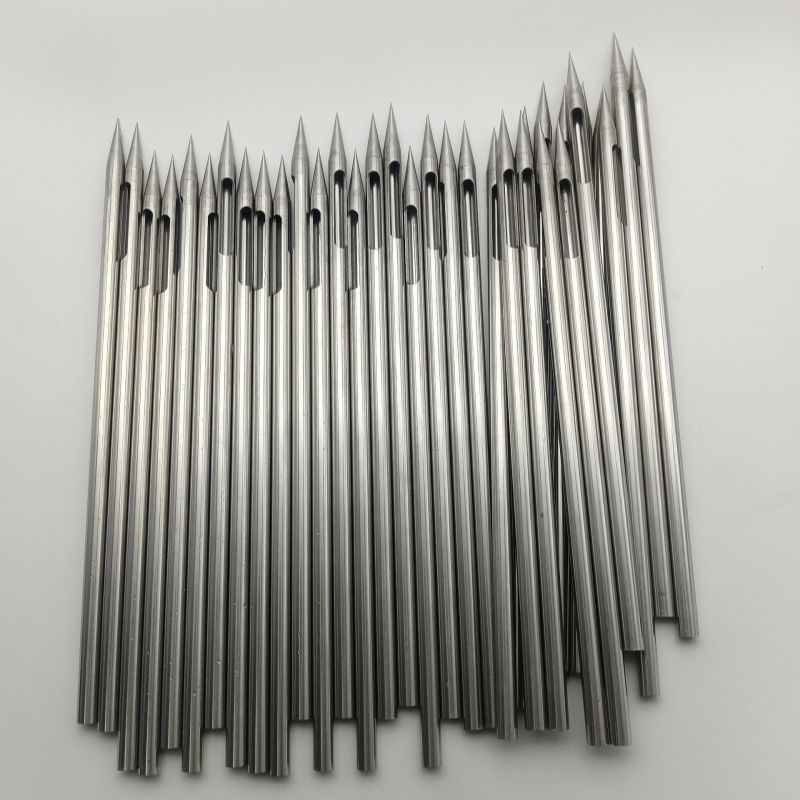 Stainless Steel Capillary Tip Polishing Electro Polishing Grooving