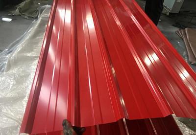 Hot Dipped Aluzinc Corrugated Sheet 0.13mm-0.7mm Aluminium Zinc Coated Steel Sheet