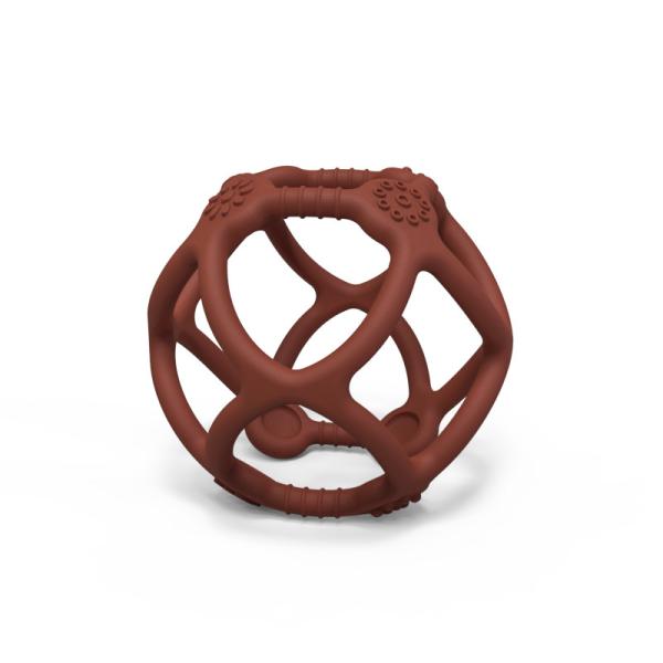 BPA Free OEM Organic Silicone Teething Ball Baby Chew Teething Toys