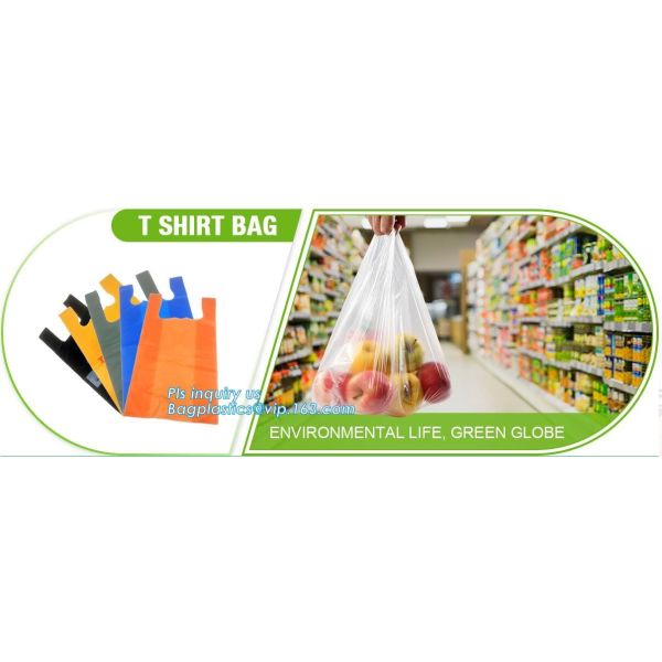 biodegradable plastic pet cat dog waste bag drawstring dog poop bag leak-proof pick up bag, Refill and Leash Clip Degrad