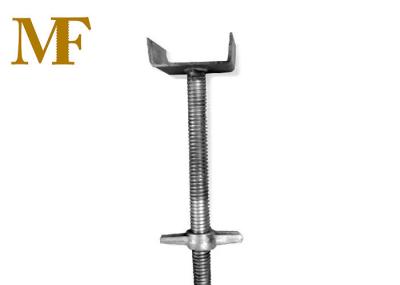 600mm Cuplock Hollow Scaffolding Adjustable U-head And Flat Jack Base