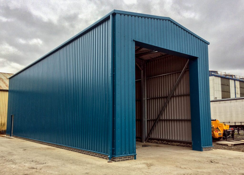 Prefabricated Warehouse Workshop Steel Hangar Shed Construction Industrial Metal Materials Steel Structure Building