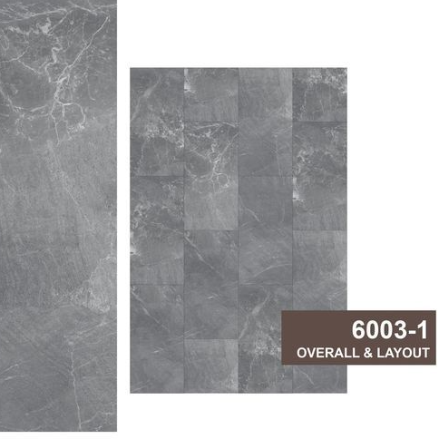 Dark Grey / Black Stone Pattern Large Board Wall Panel 1.2x2.44m Click Lock Wall Cladding Panels