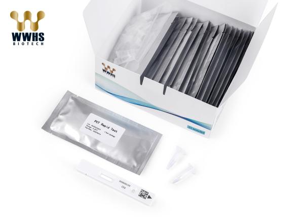 FIA diagnóstica rápida POCT de Kit IFA Colloidal Gold IVD WWHS do teste do PCT