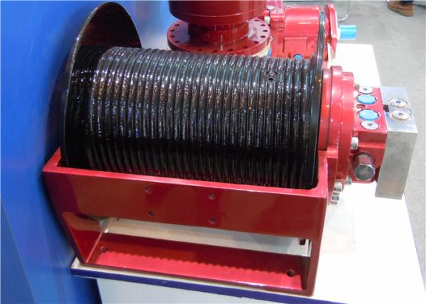 Custom Colored Hydraulic Power Crane Winch 1t With Lifting Speed 20-70m/Min