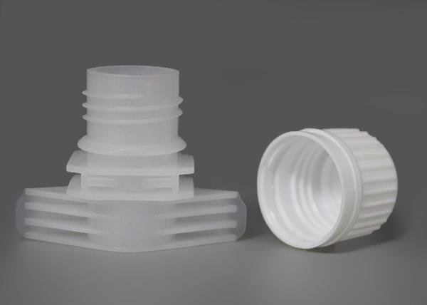 Colorful Plastic Spout Screw Cap For Stand Up Pouches Automatic Filled