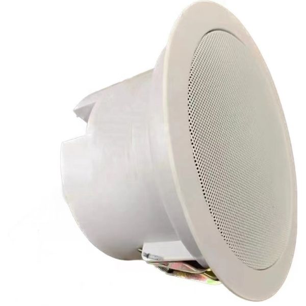 Altavoz PA SIP de techo PoE de 10W para música de fondo y radiodifusión en sistema PA