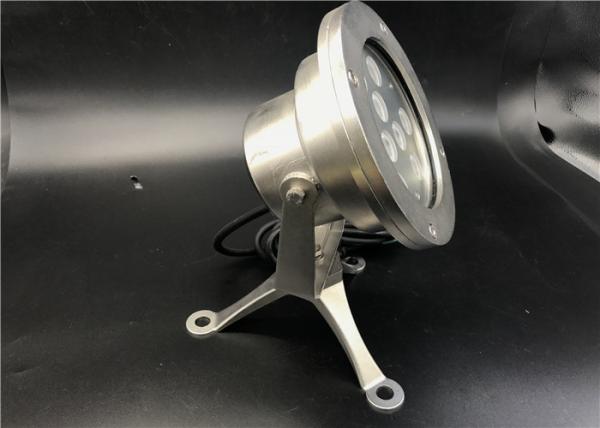 Ra80 LED Underwater Spotlight With 304 Stainless Steel Tri - Pod Adjustable Angle