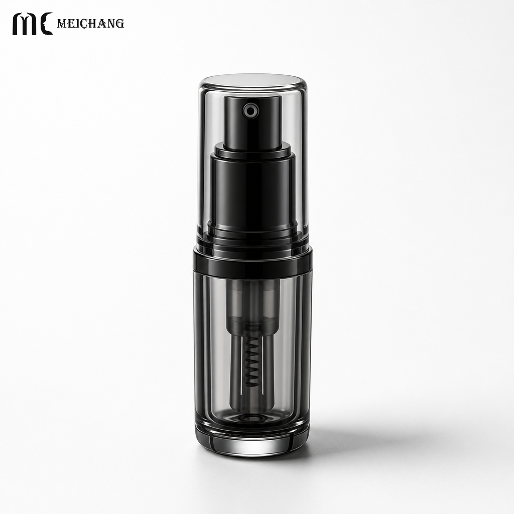 10ml/15ml/20ml Acrylic Dry Powder Spray Bottle with Screw Cap for Cosmetic Packaging (MC-1508)