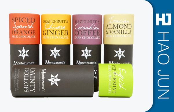 Eco Friendly Cardboard Cylinder Tubes For Cosmetic Products Packaging