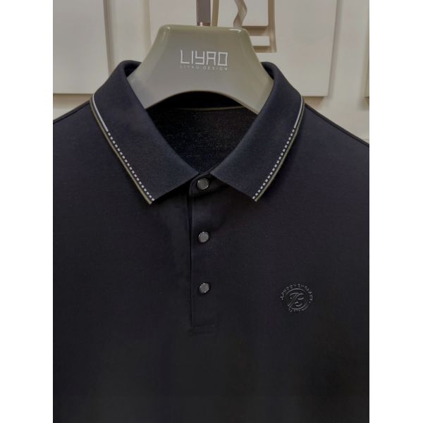 Luxury Men Polo Shirts | Minimalist Design with Contrast Collar, High - End Workmanship Men T-shirt Profession T-shirt Factory