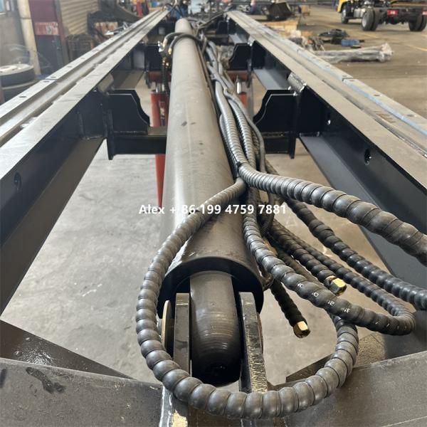 15 toneladas de aço de carga pesada de reboque de reboque caminhão cama de recuperação caminhão corpo 44500 Lb