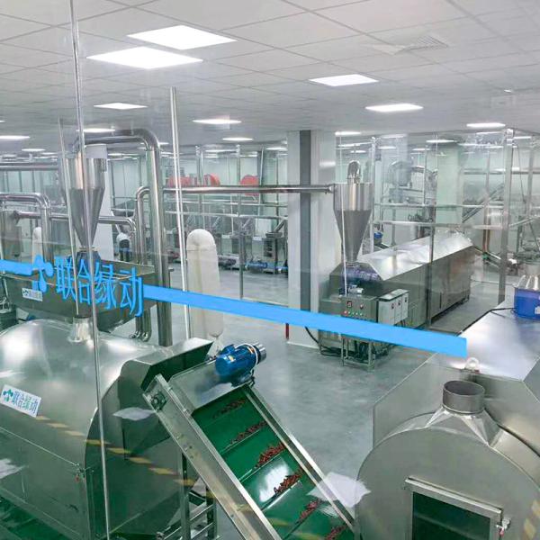 Fully Semi Automatic Garlic Powder Fruit Vegetable Processing Line AC380V