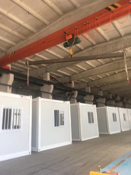 Portable Galvanized Steel Modular Prefab Houses For Camps Hospital Use