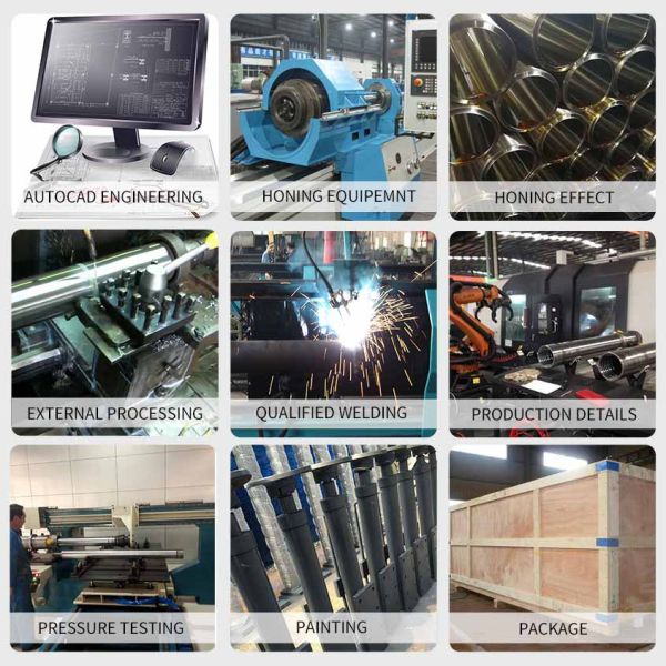 Tie Rod Cold Drawn Seamless Steel Chrome Plated Tubing Double Acting 800-3000mm Length