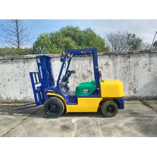 2022 Japan Original 3Ton Forklift KOMATSU FD30 FD35 FD40 FD45 FD50 with YANMAR Engine