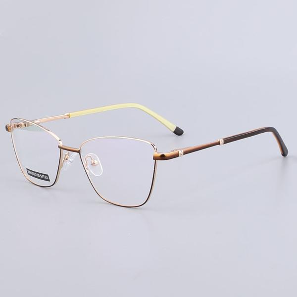 ODM 57mm Women Optical Frames Anti Blue Light Eyeglasses