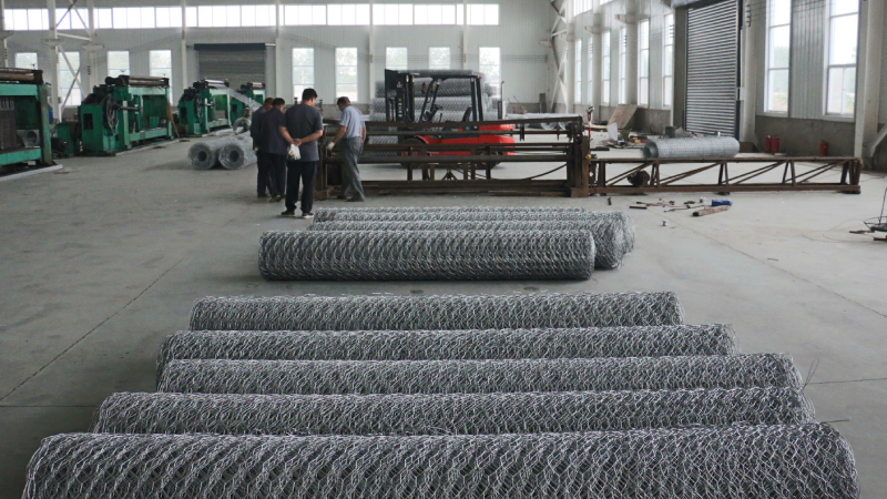 2.7mm сплетенные корзины Gabion