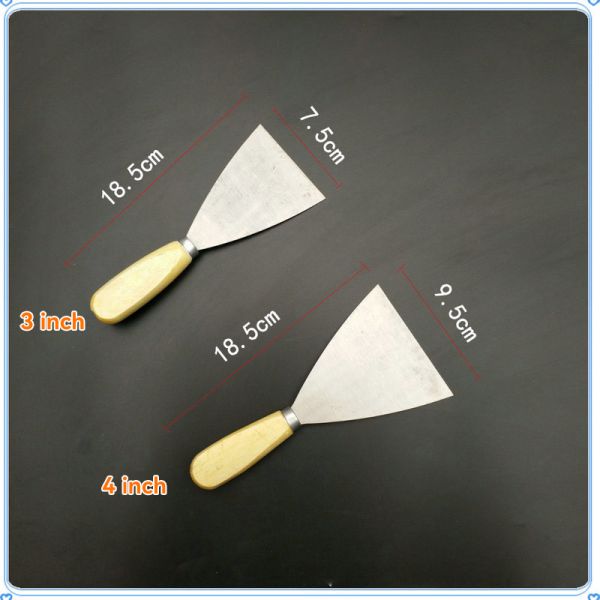 90 градусов угол лезвия деревянная ручка краска клей нож нержавеющее железо скребчик
