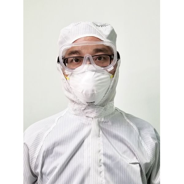 High Impact Rated Safety Glasses Crystal Clear Fog Proof Safety Goggles