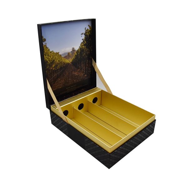 Роскошные подарки предпочтительно 2 бутылки вино упаковка коробка высокого класса атмосфера