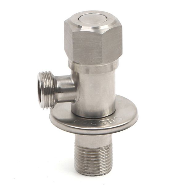 Modern SUS 304 Stainless Steel Water Heater Toilet Water Inlet Stop Valve with Copper Core