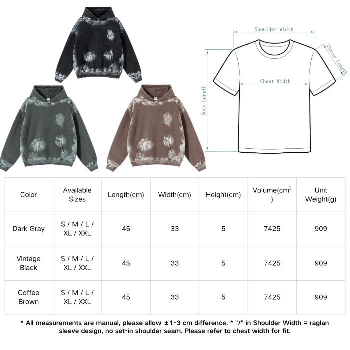 Vintage Graffiti Paint Print Hoodie, Heavyweight Oversized Grunge Streetwear for Fall Men