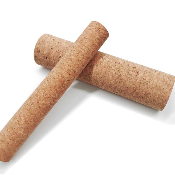 D95*300mm Cork Massage Roller Muscle Pain Tension Relief Eco Lightweight
