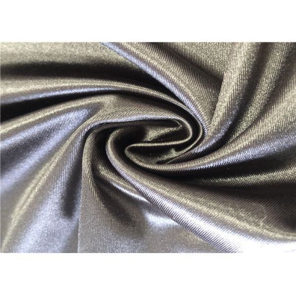 Ткань сатинировки простирания 6% лайкра 94% полиэстер сияющая для носки сна