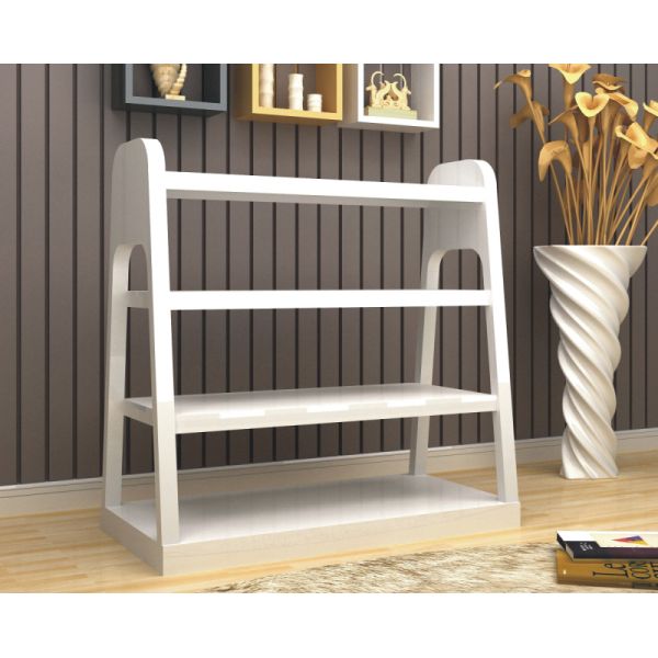 Прекрасные голубые приспособления ботинок полок дисплея ботинка детей цвета для магазинов розничной торговли