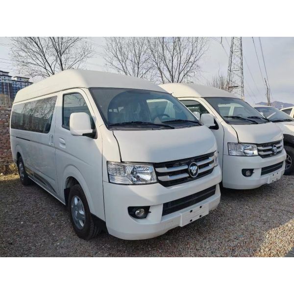 High-Top Mini Bus Foton Series G7 10 Seats 130HP Van Bus