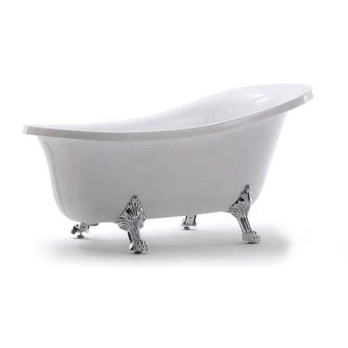 4 Foot Multi Color Acrylic Massage Bathtub Good Heat Retention With Mobile Faucet