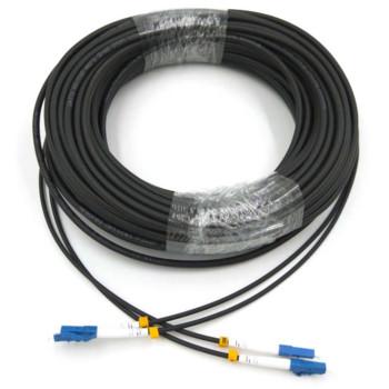 LC UPC Connector G652D G657A 4 Core Fiber Optic Cable 150m