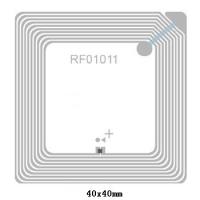 Dia 25mm RFID Inlay 1cm - 3cm Portée de lecture 13,56MHZ RFID Inlay sec