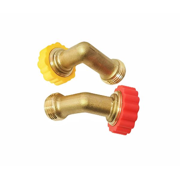 3/4NH-11.5 Lead Free Brass Elbow Garden Using 90 Degree And 45 Degree